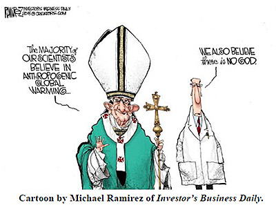 Cartoon by Michael Ramirez of Investor's Business Daily