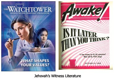 jehovah witnesses witness literature jw 1975 jehovahs cults christinprophecy