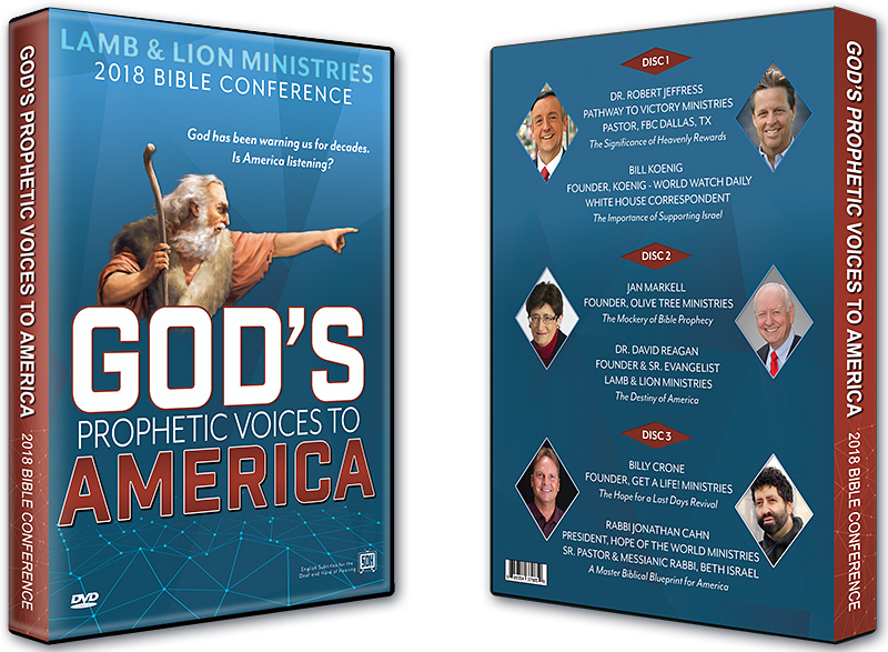 God's Prophetic Voices to America 2018 Bible Conference DVD Album