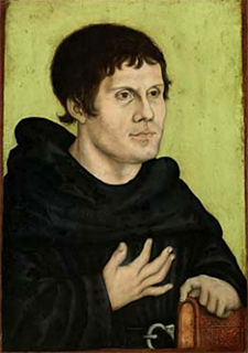Luther as an Augustinian friar