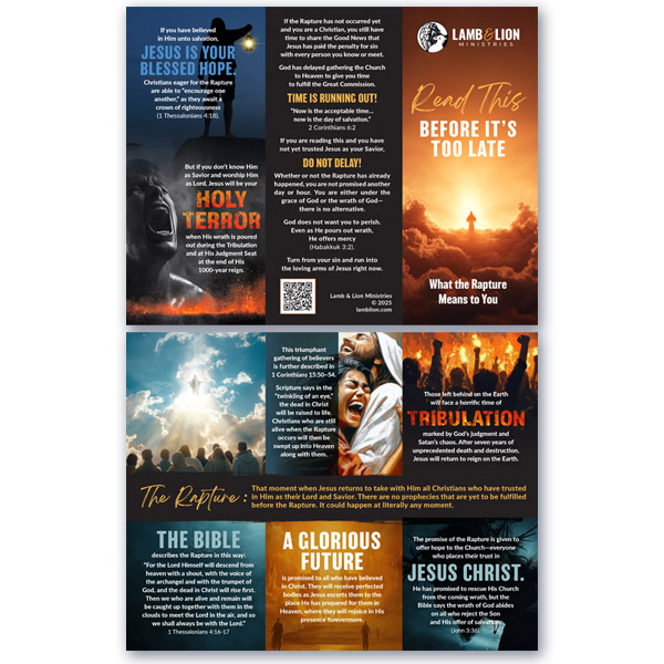 Read This Before It's Too Late Tract