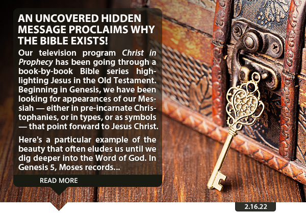 An Uncovered Hidden Message Proclaims Why the Bible Exists!