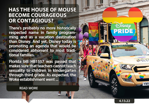 Has the House of Mouse Become Courageous or Contagious?