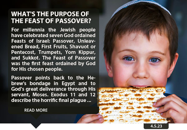 What's the Purpose of the Feast of Passover?
