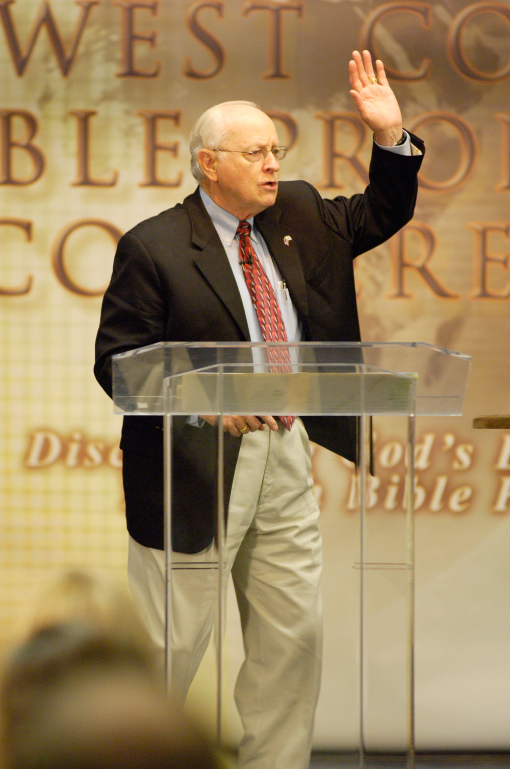 Dr. David Reagan Preaching