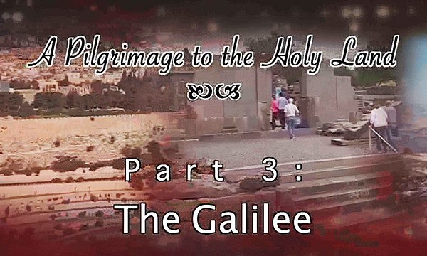 Pilgrimage 3 - The Galilee