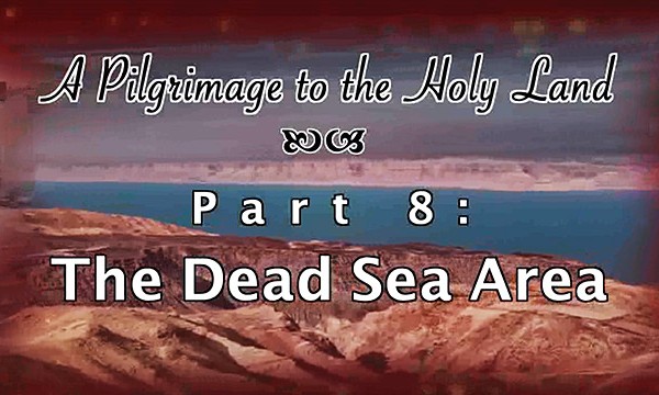 Pilgrimage 8 - The Dead Sea